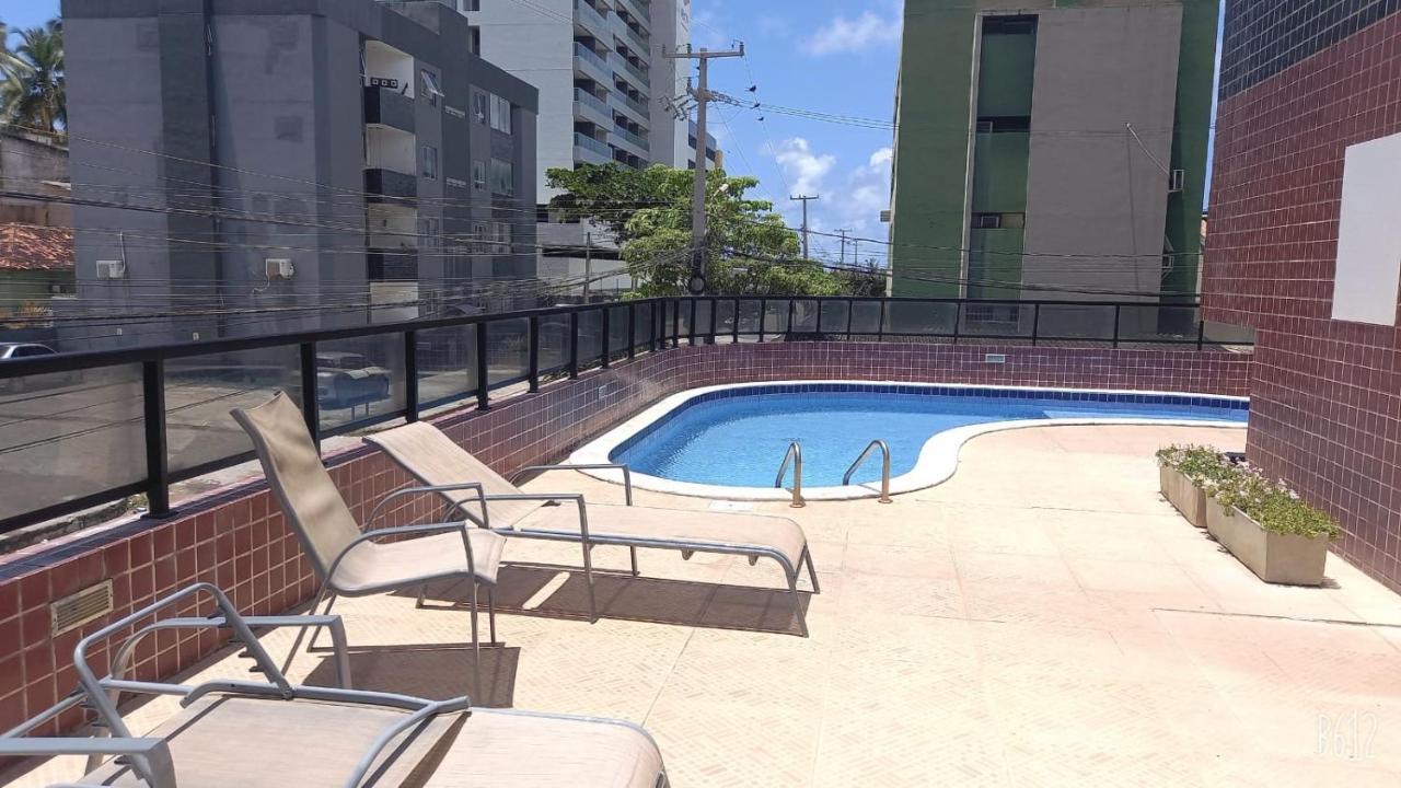 Apartamento A Beira-Mar Com Piscina Maceió Exterior foto
